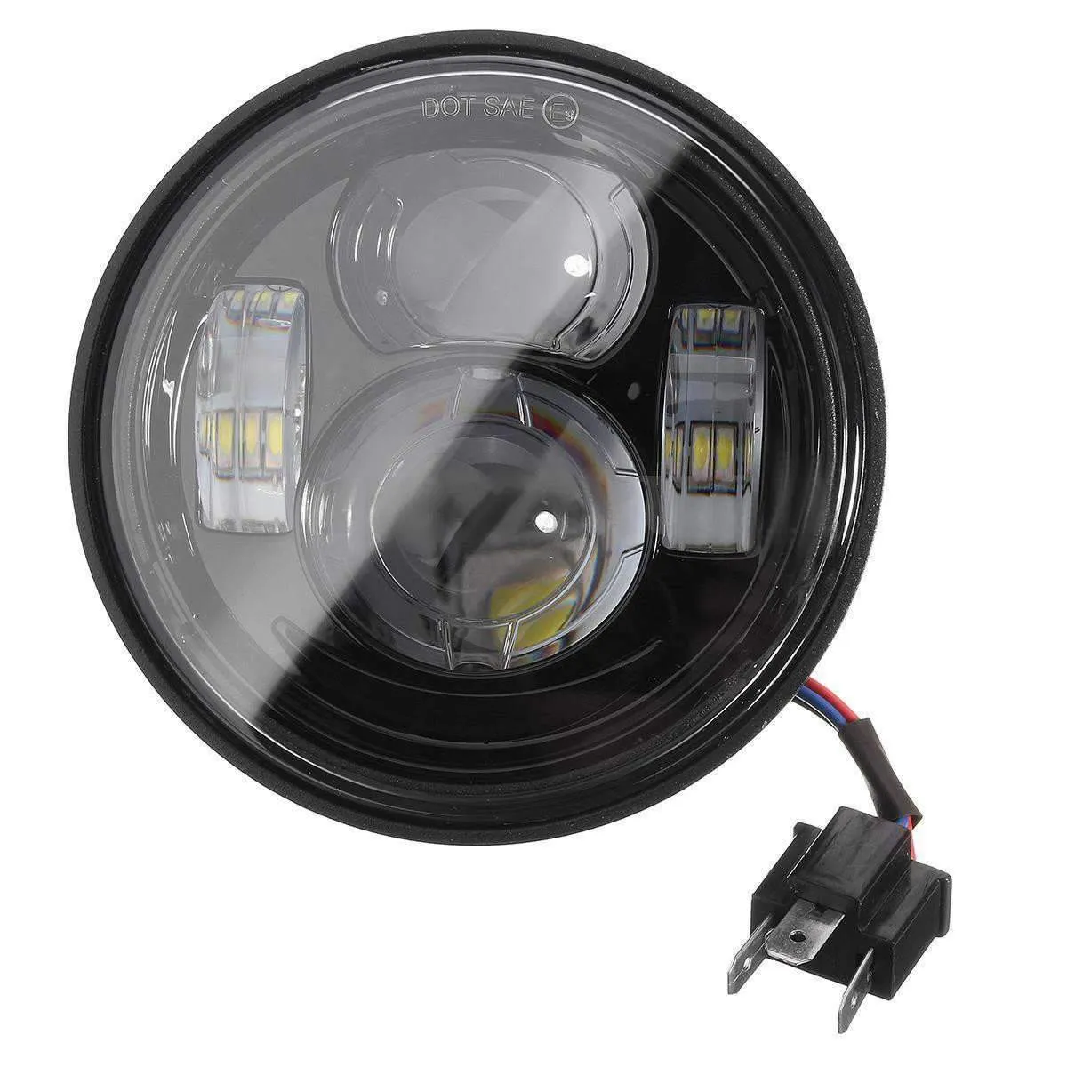 Eagle Lights Dual LED Headlight Kit for 2008 - 2017 Harley Davidson Fat Bob Models