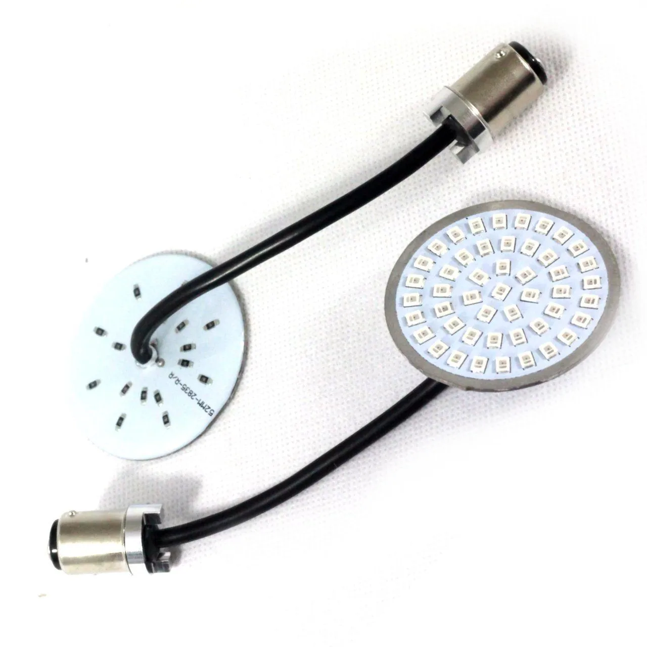 Eagle Lights LED Generation II Front and Halo Rear LED Turn Signals Kit for Harley Davidson Motorcycles - Front 1157 Base / Rear 1157 Base