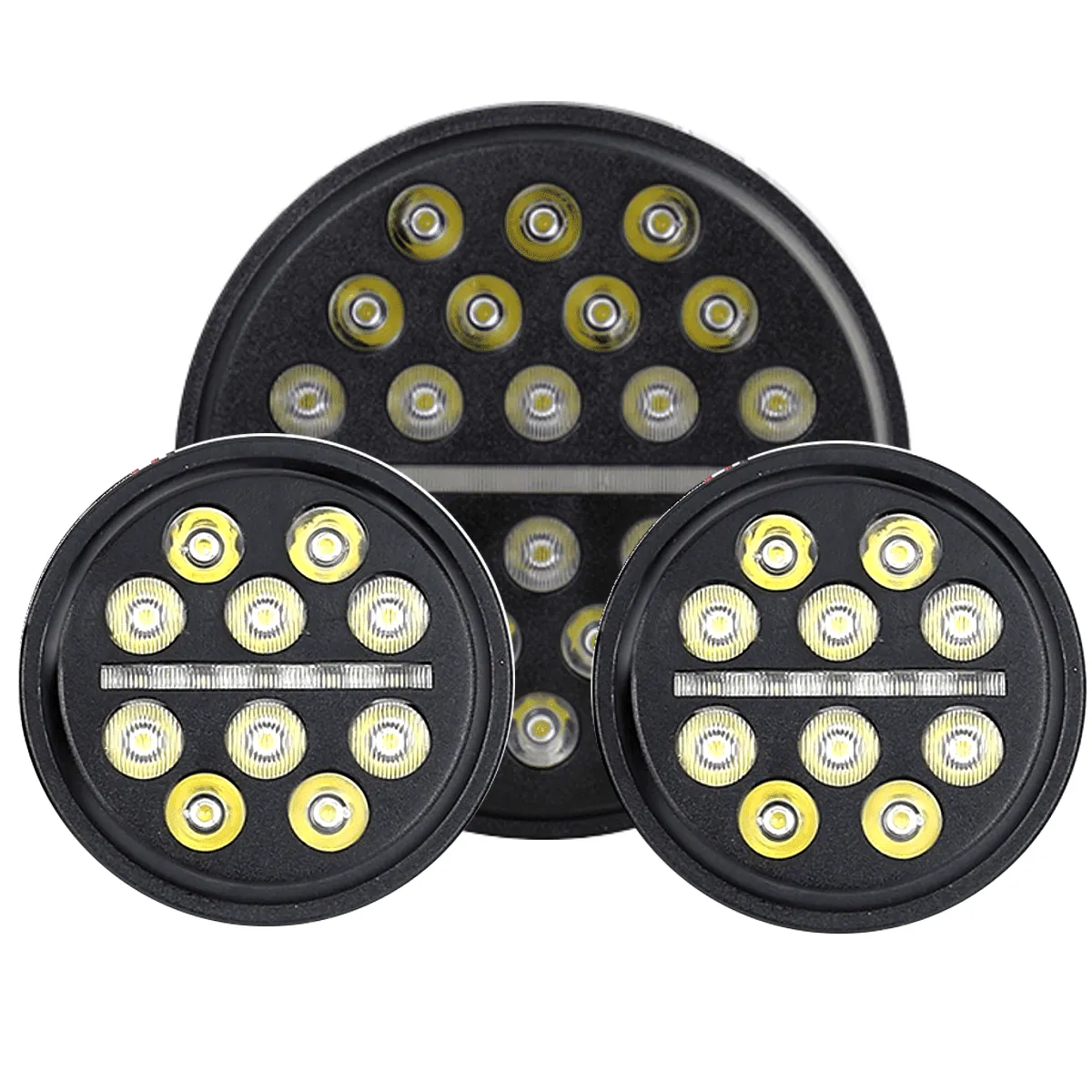 Eagle Lights Slim Line LED Headlight and Auxiliary Light Kit for Harley Davidson / Indian Motorcycle