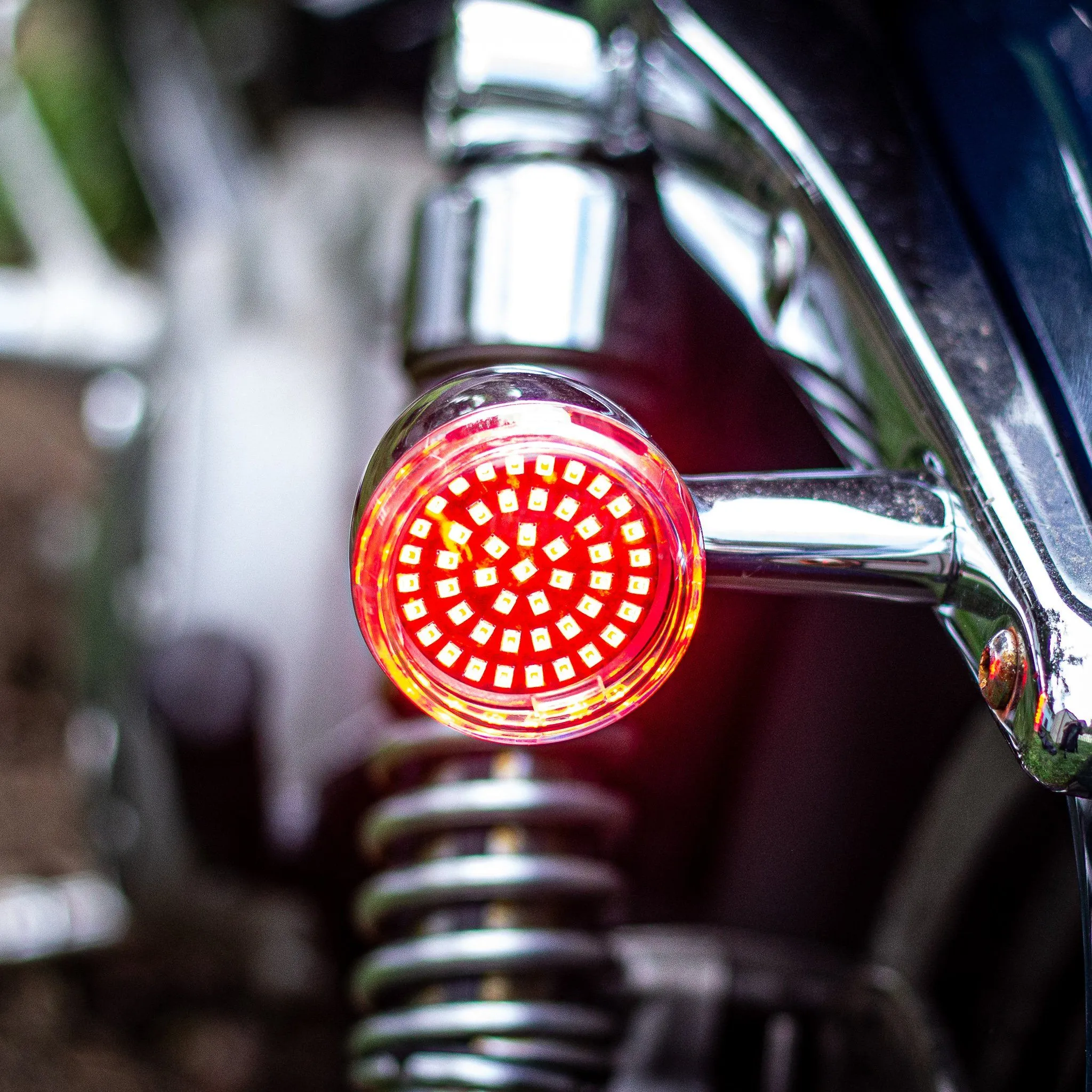 Eagle Lights SUNBURST Rear 2" LED Turn Signals for Harley Davidson
