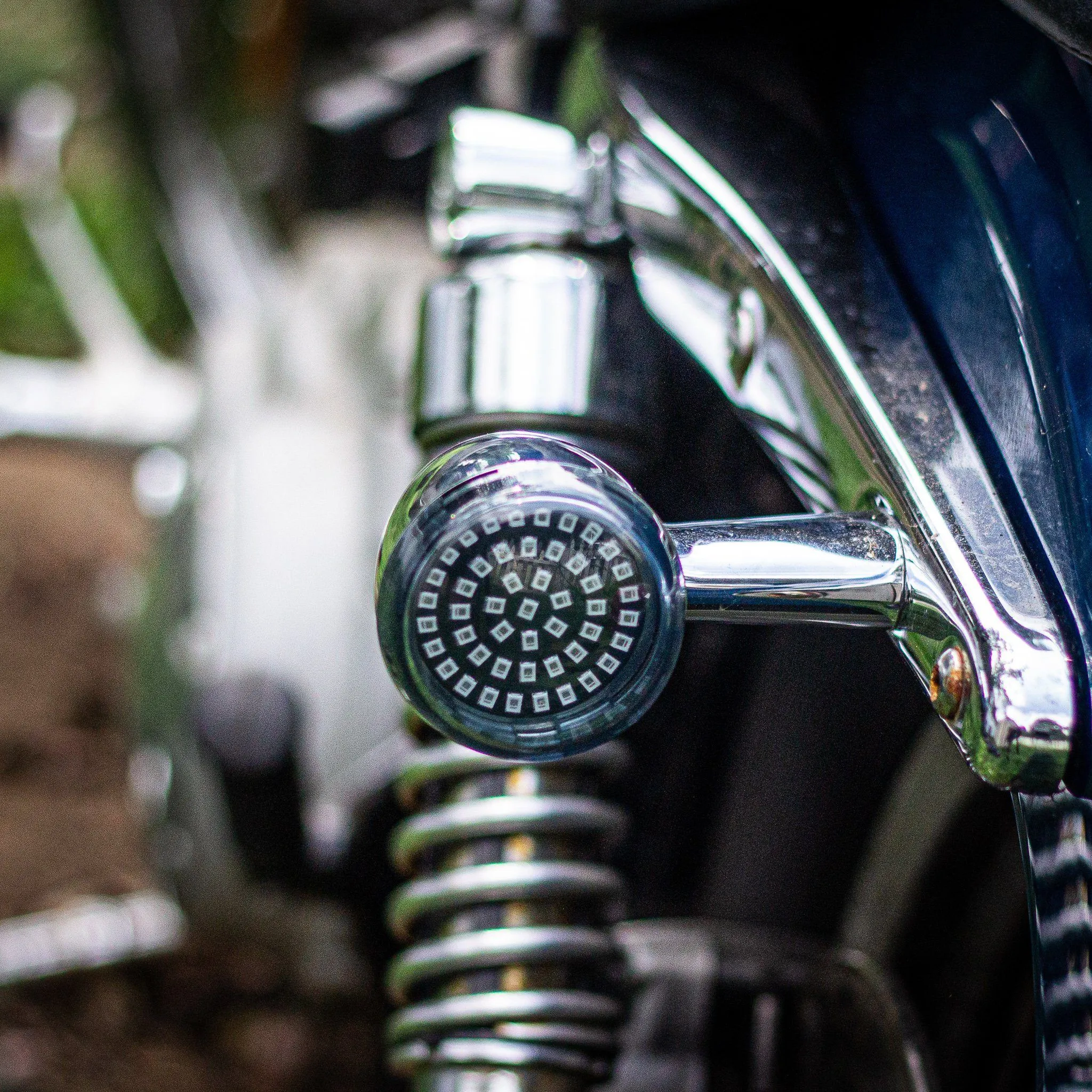 Eagle Lights SUNBURST Rear 2" LED Turn Signals for Harley Davidson