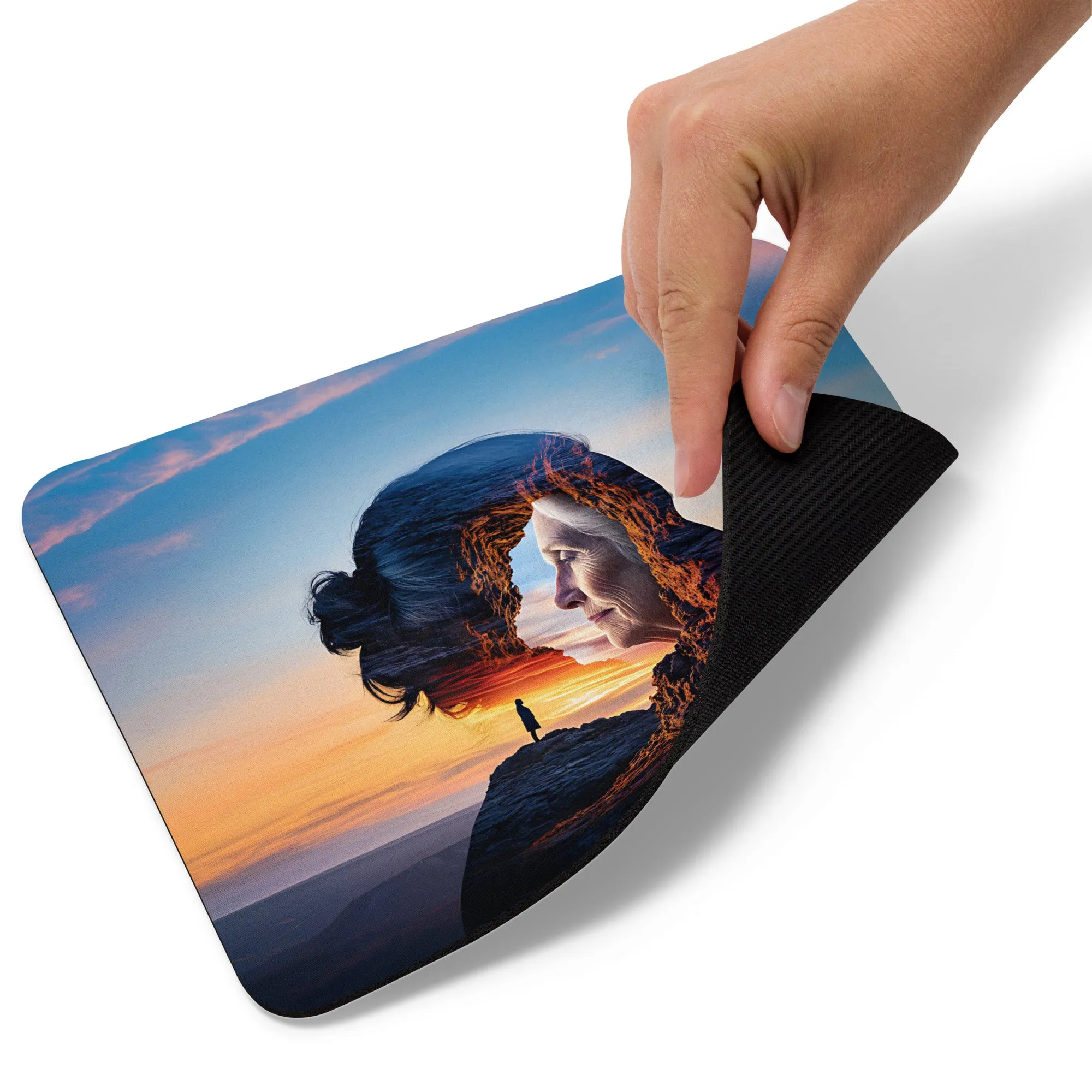 Echoes of Strength Mouse pad