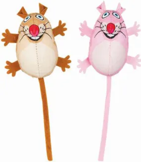 FAT CAT - Eeeks! Kitty Hoots Original Mouse Cat Toy - 1 Toy