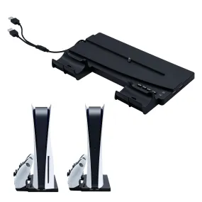 For PS5 DE UHD Vertical Charging Stand Station With USB Ports For PS5 Controller Charger For PS5 Console