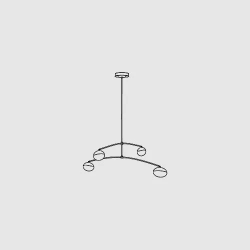 Gaia Pendant Multi-tier Chandelier