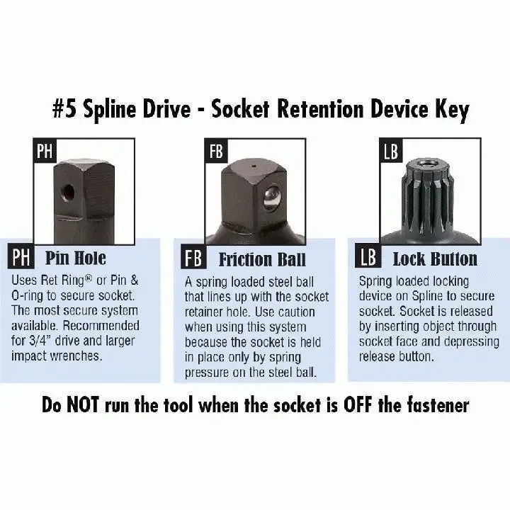 GP 1" Drive Adapters