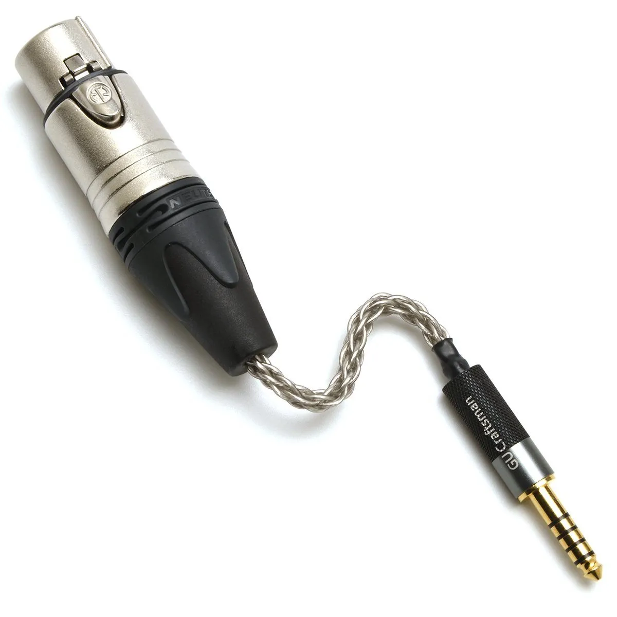 GUCraftsman  4pin XLR Female  to 4.4mm Male Adapter