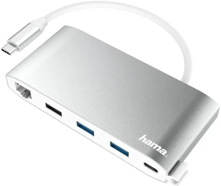 HAMA USB-C 8 PORT 3XUSB-A 2XUSB-C