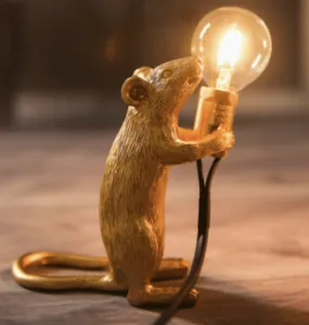 Homerely Gold Mice Night Light