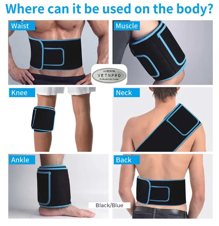 Human Infrared Red Light Therapy Waist Belt Pad Wrap Back Vital Organs Musculoskeletal Pain Relief Healing Rehab Recovery Weightloss Multipurpose Wrap