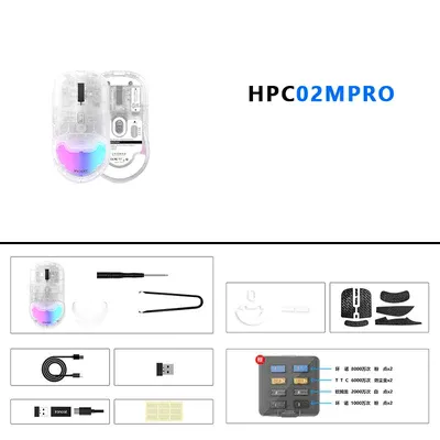 Incott HPC02/HPC02 Pro/HPC02m Pro Hot-Swappable Mouse