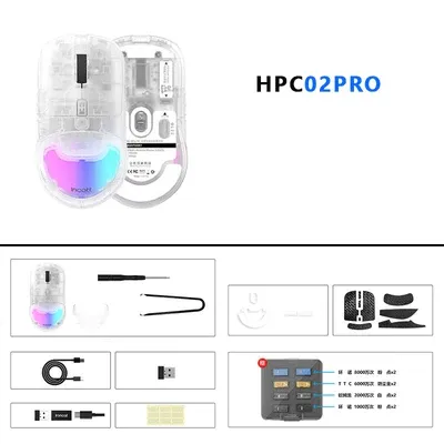 Incott HPC02/HPC02 Pro/HPC02m Pro Hot-Swappable Mouse