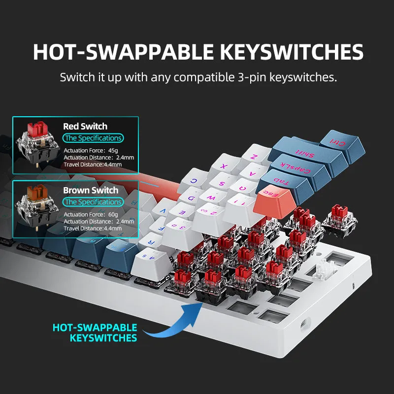 Wired Mechanical Keyboard - K500-B61: Enhanced Performance and Durability