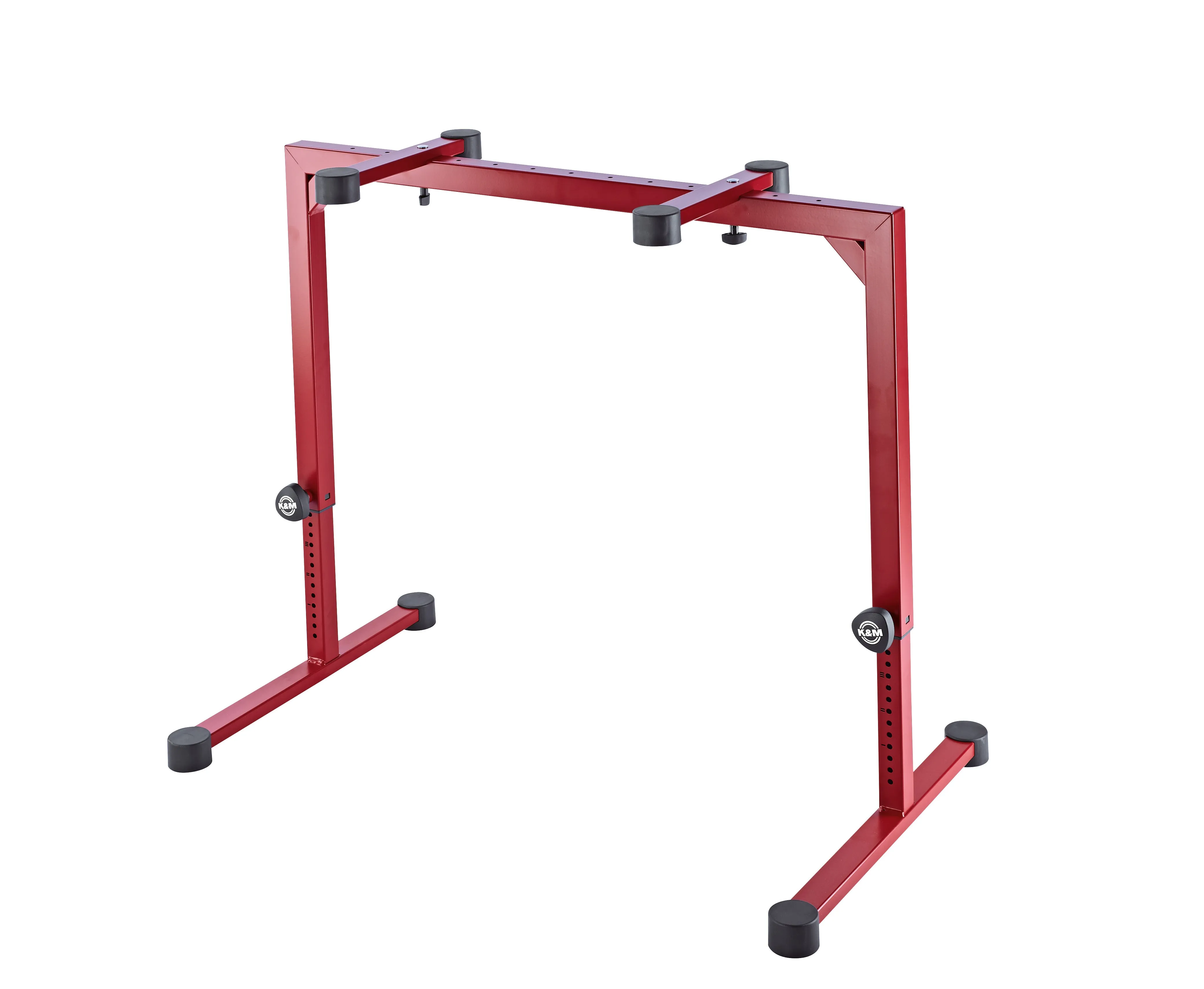 K&M Table-style keyboard stand »Omega« - ruby red