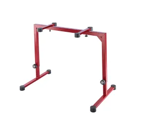 K&M Table-style keyboard stand »Omega« - ruby red