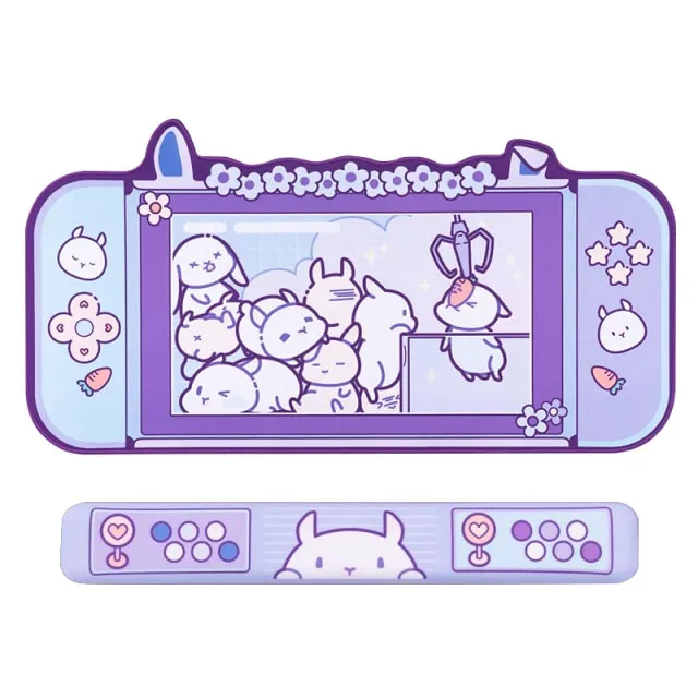 Kawaii Cat Ears Nintendo Switch Mouse Pad