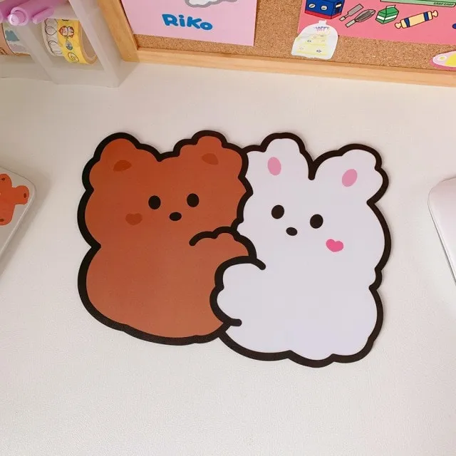 Kawaii Cute Bear Mouse Pad