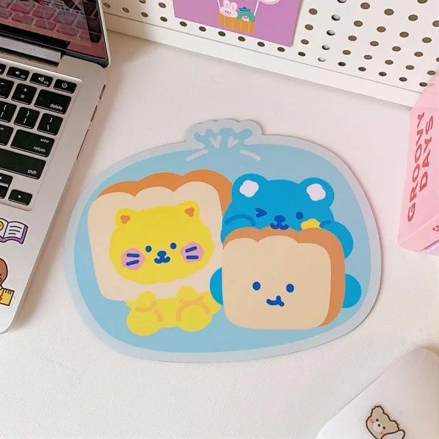 Kawaii Cute Bear Mouse Pad