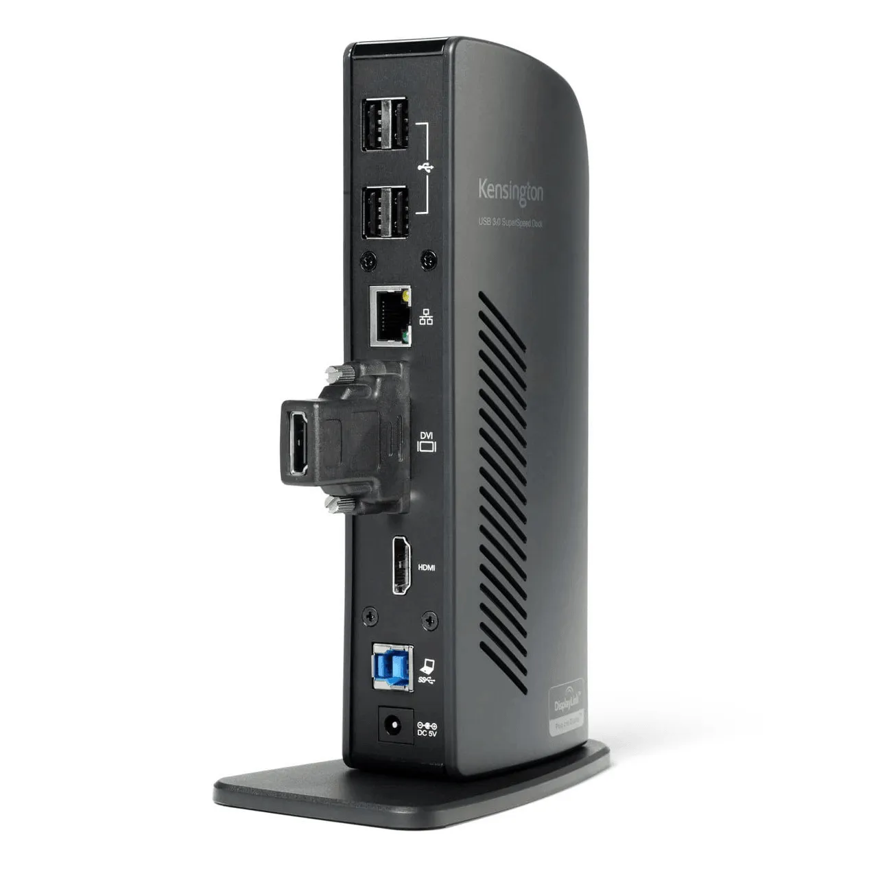 Kensington SD3500V USB 3.0 Universal Docking Station 2K HDMI VGA DVI Windows Mac