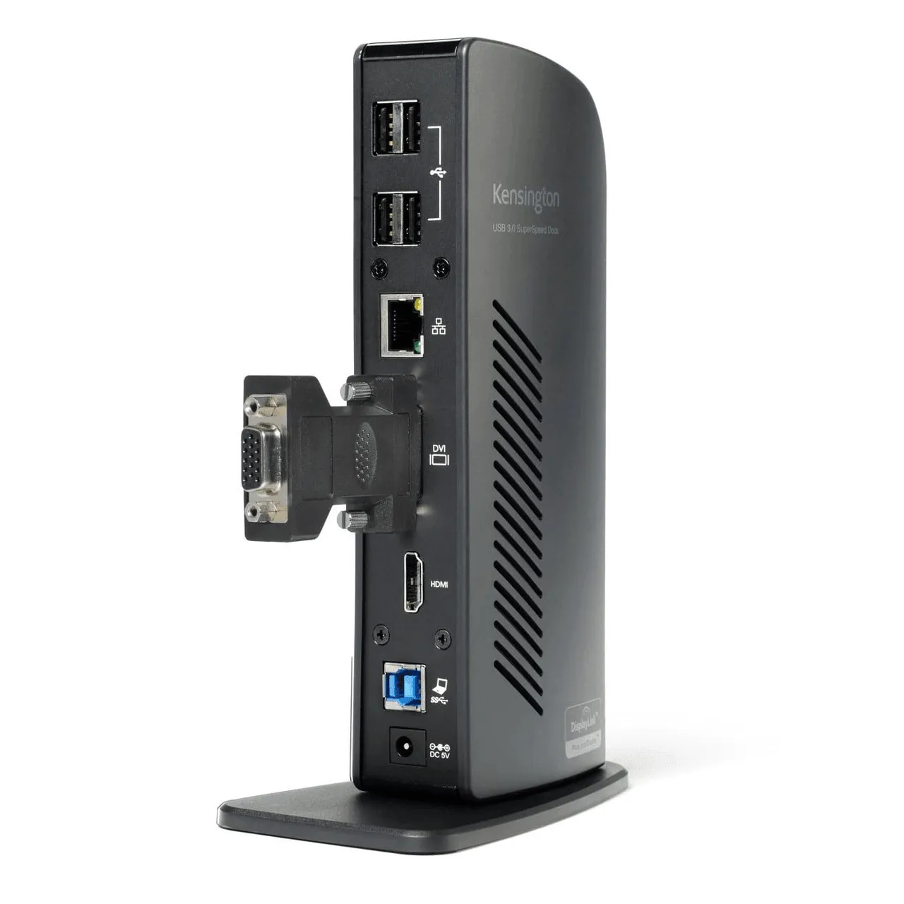 Kensington SD3500V USB 3.0 Universal Docking Station 2K HDMI VGA DVI Windows Mac