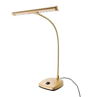 Konig & Meyer 12297 LED Piano Lamp - Gold