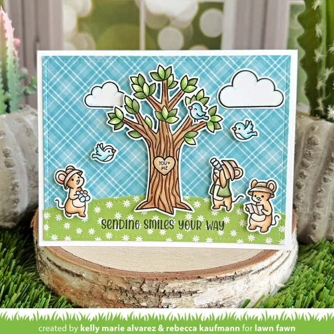 LAWN FAWN: It's a Bird | Coloring Stencil