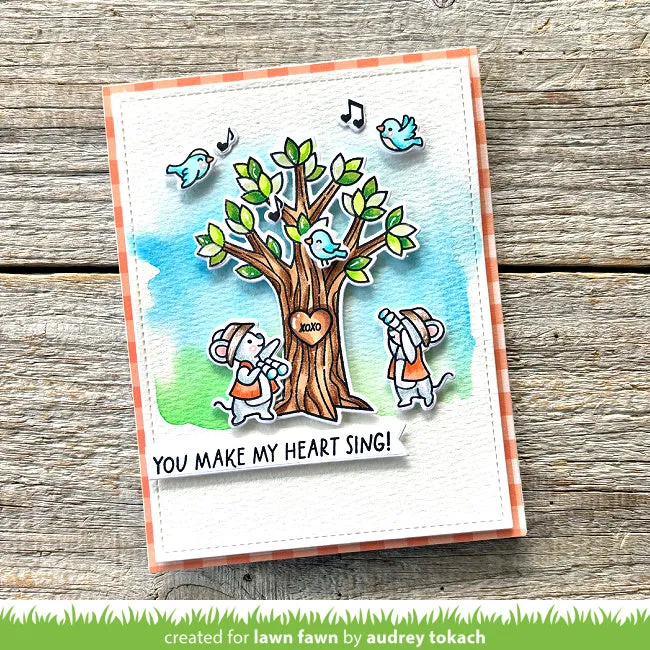 LAWN FAWN: It's a Bird | Coloring Stencil