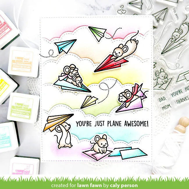 LAWN FAWN: Just Plane Awesome | Stamp