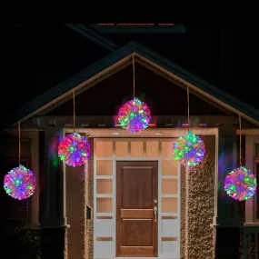 LED Colour Change Petal Balls 5pc (10cm)