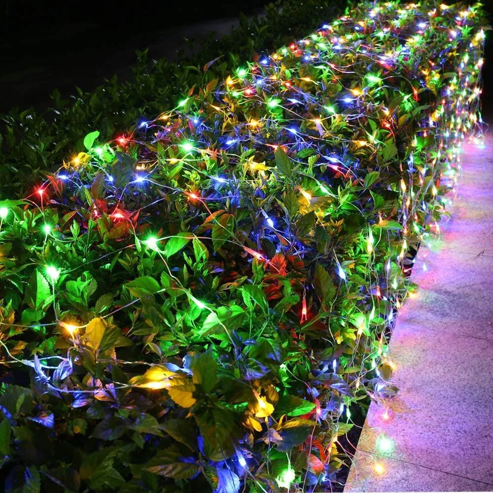 LED Multicoloured Net Light (2.4m)