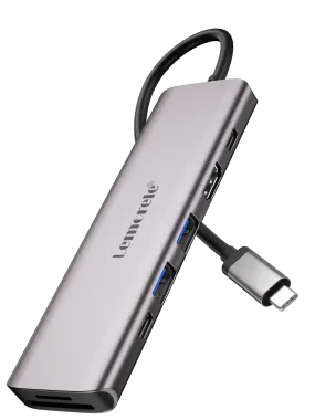 Lemorele USB C Hub 7 in 1 【#TC45】