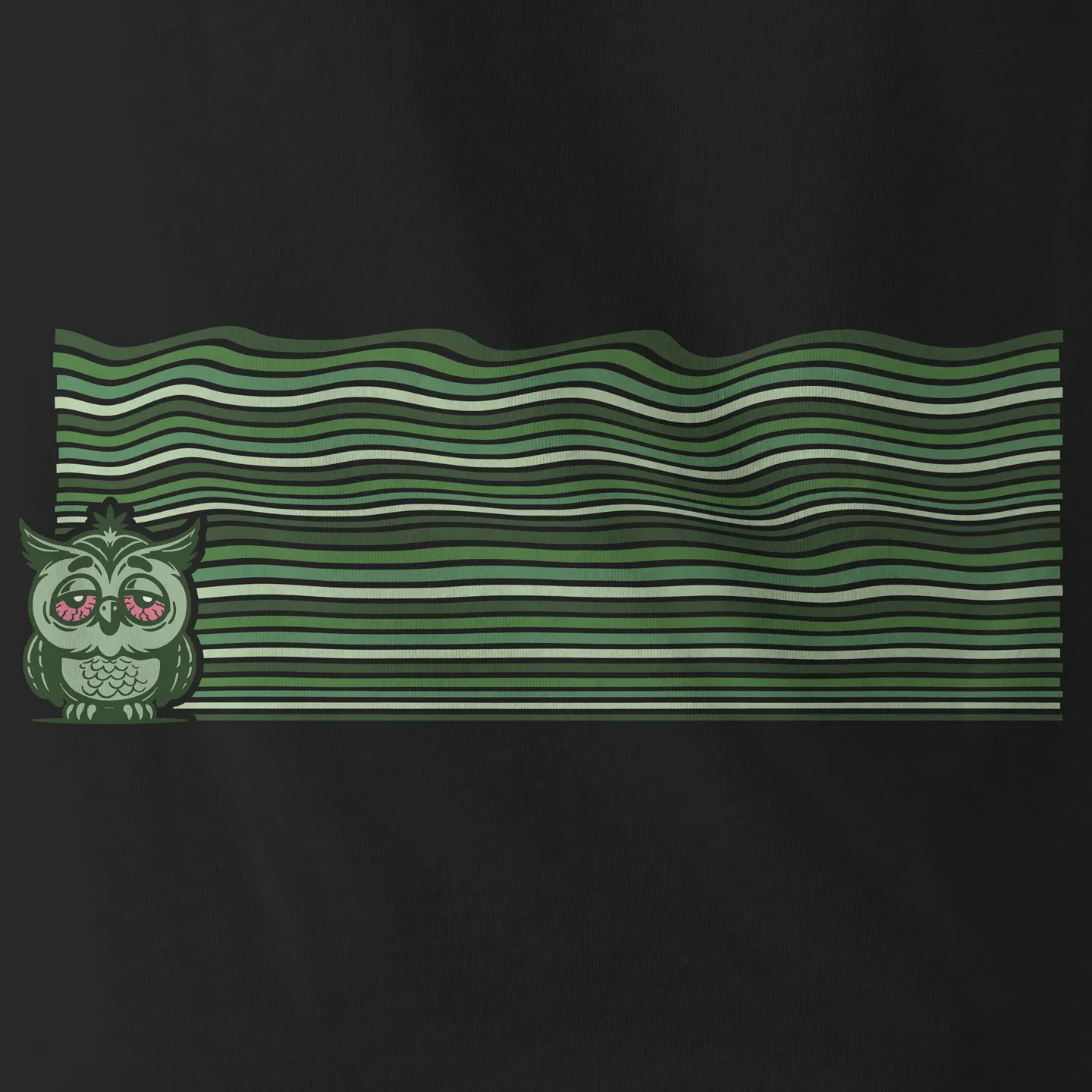 LIL GREEN BUDS - "Kush" the Owl Tee