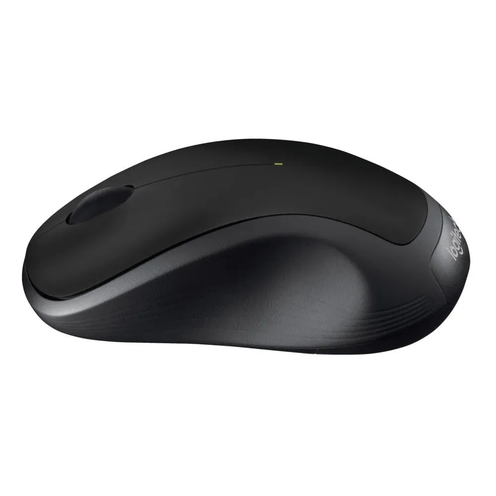 Logitech Full Size Wireless Mouse, Black