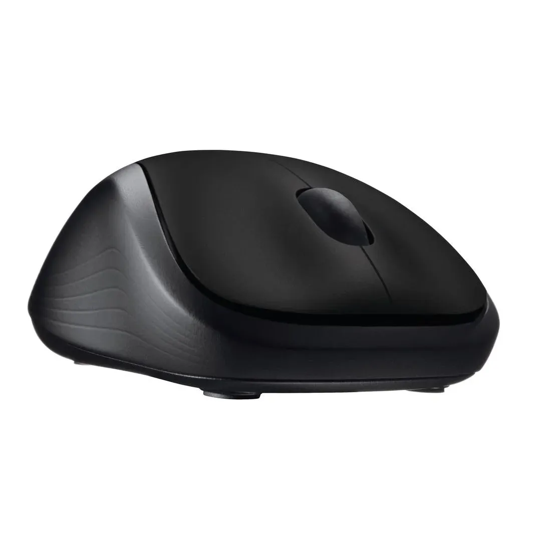 Logitech Full Size Wireless Mouse, Black