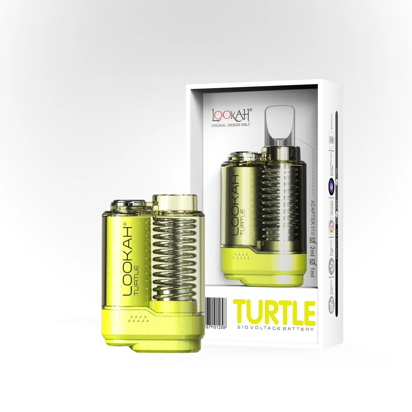 Lookah Turtle 510 Battery 400mAh