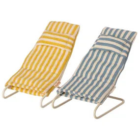 Maileg Beach Chair Set Mouse