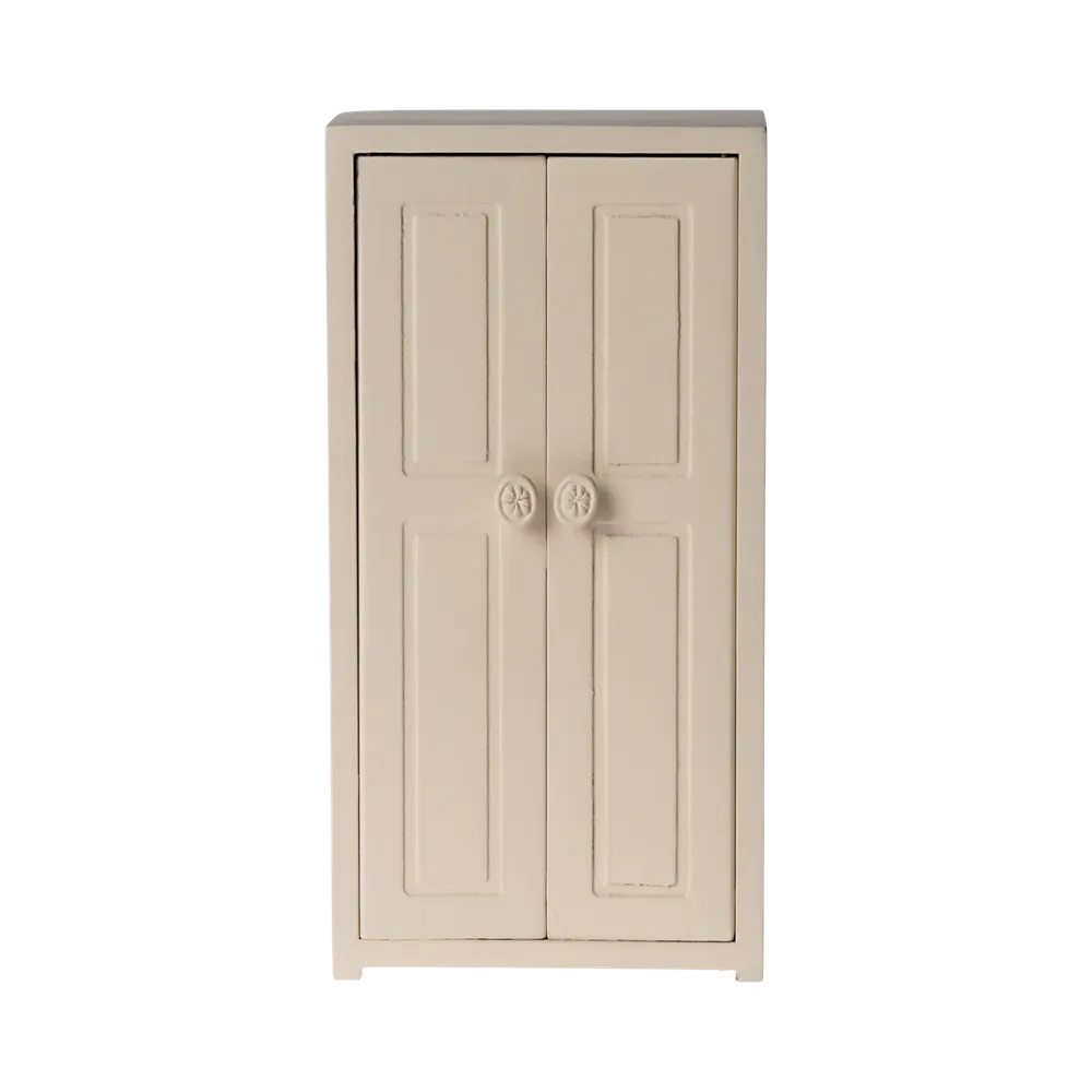 Maileg mice wooden closet - cream