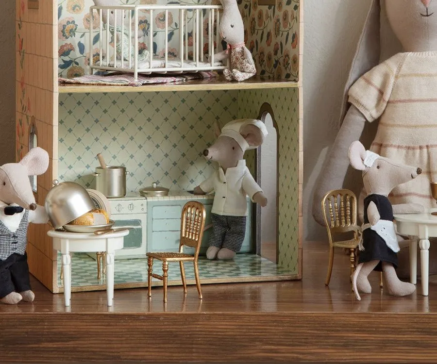 Maileg | Mouse Chair, Gold
