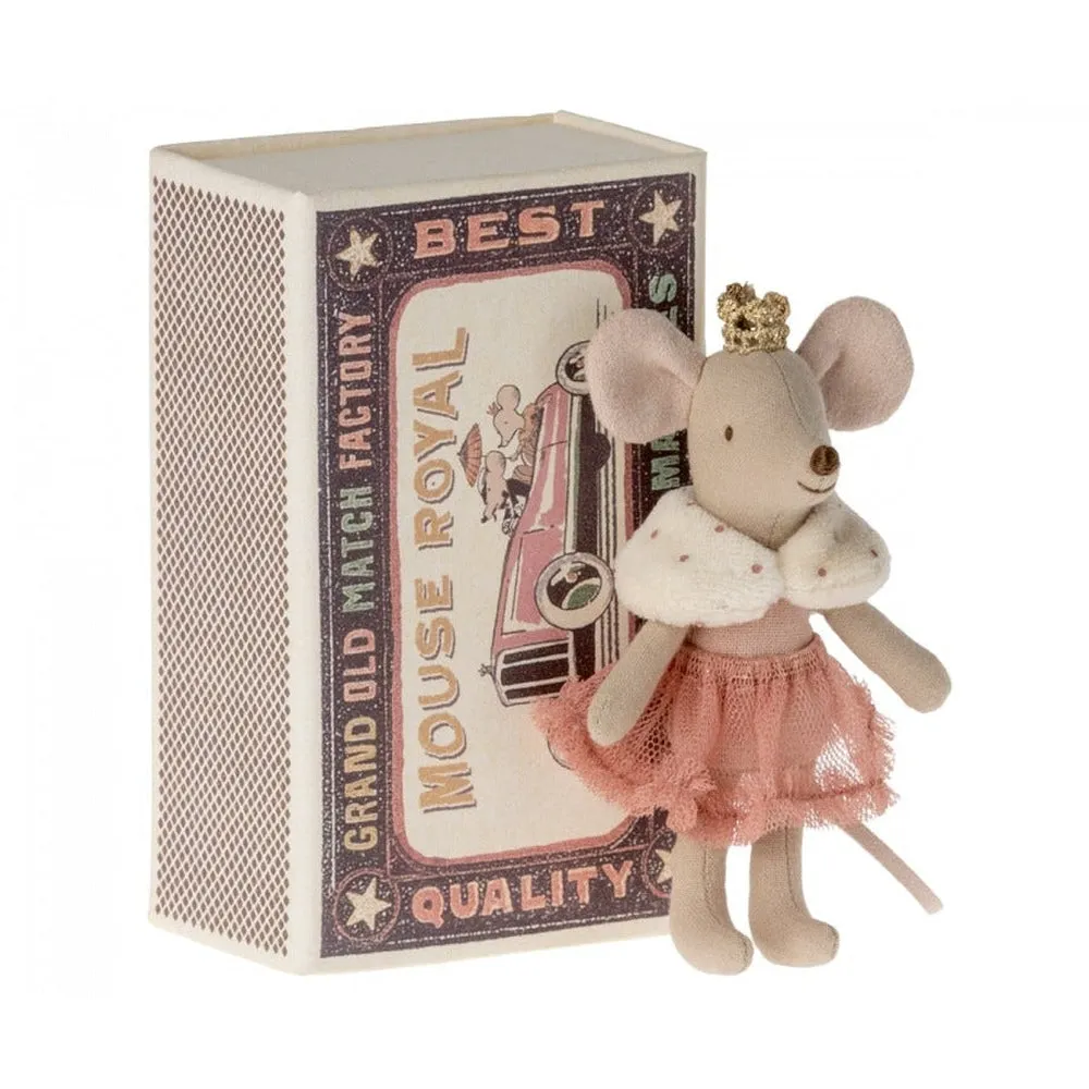 Maileg princess little sister mouse in matchbox 2023