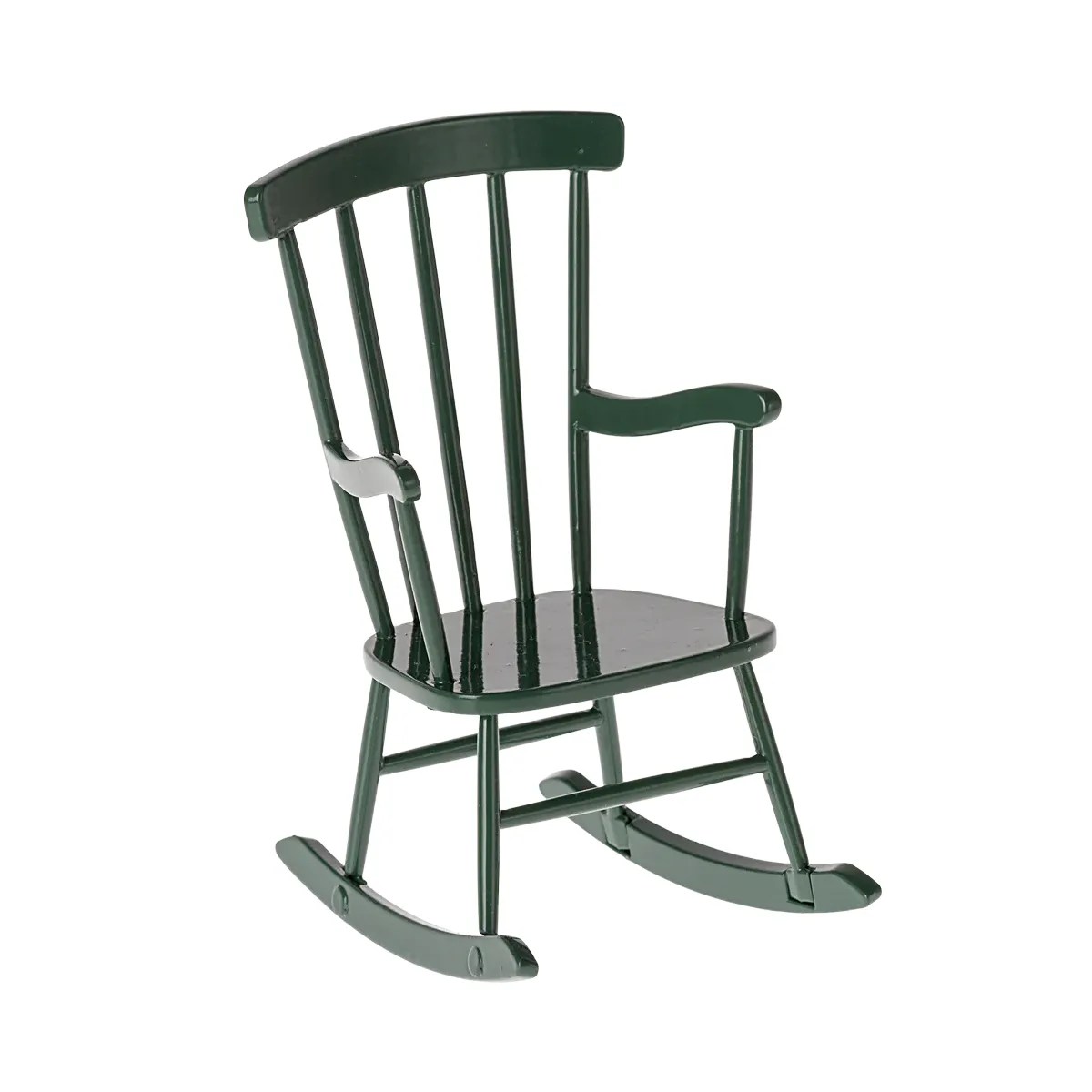 Maileg - Rocking Chair, Mouse Dark Green