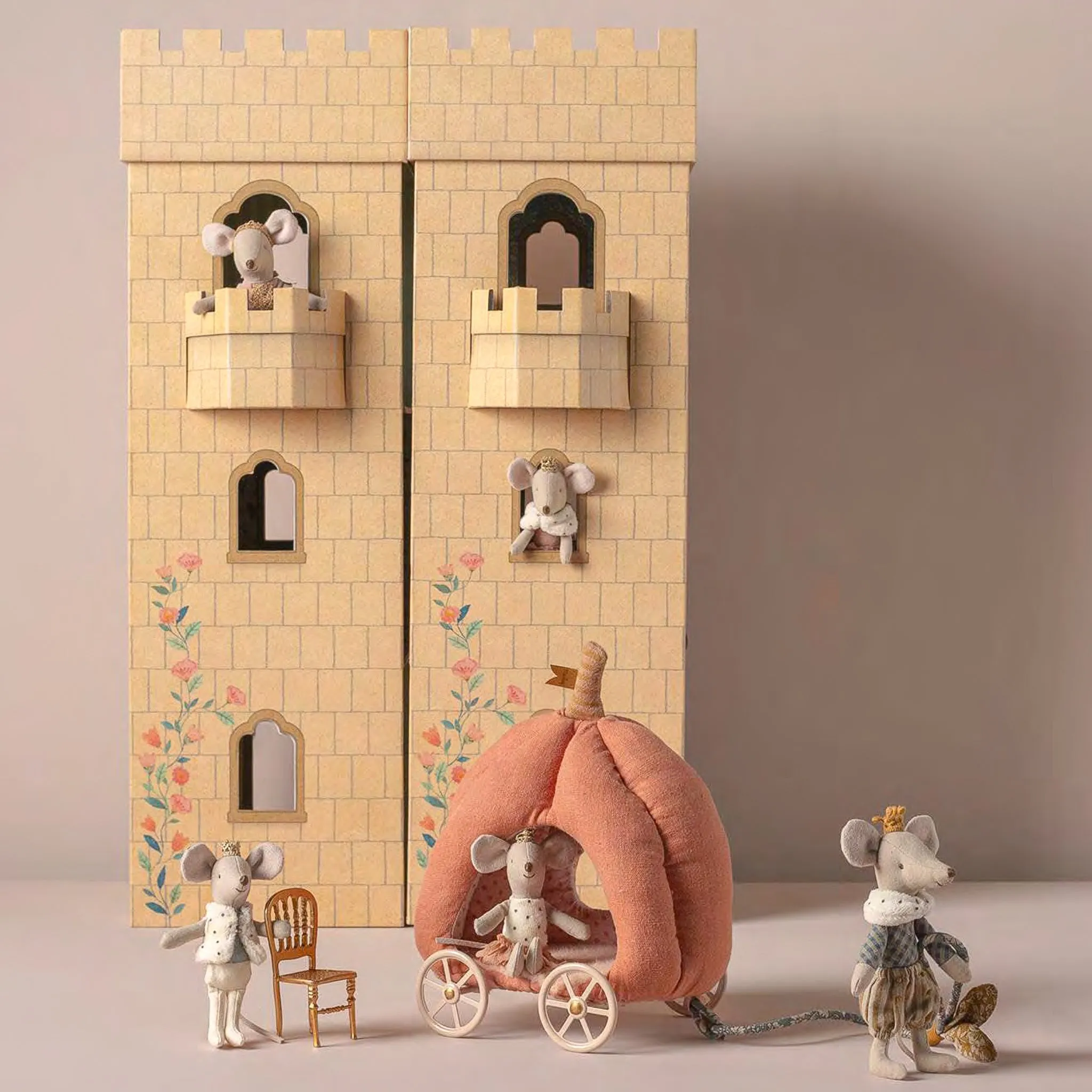Maileg Royal Twin Little Sister and Brother Mouse in Box, 2025 (ships in late January)