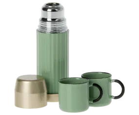 Maileg Thermos and Cups - Mint
