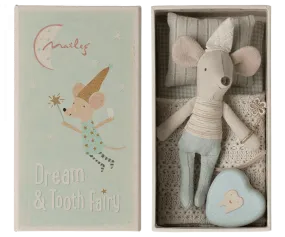 Maileg | Tooth Fairy Mouse, Little Brother in Matchbox
