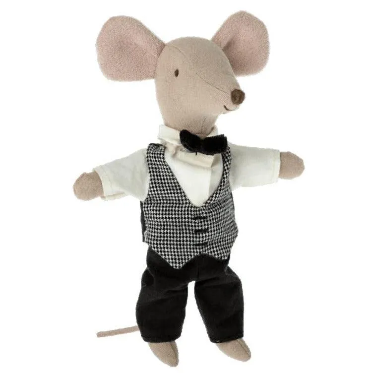 Maileg - Waiter clothes - big brother mouse