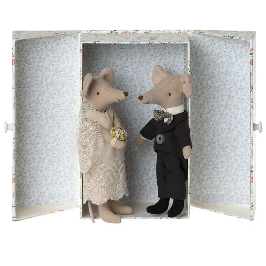 Maileg Wedding Mice Couple in Box