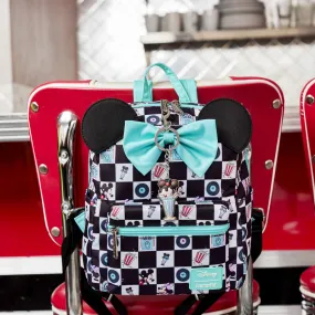 Mickey and Minnie Date Night Mini Backpack by Loungefly
