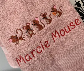 Mouse / Mice - Baby Bubble Blanket - Personalised