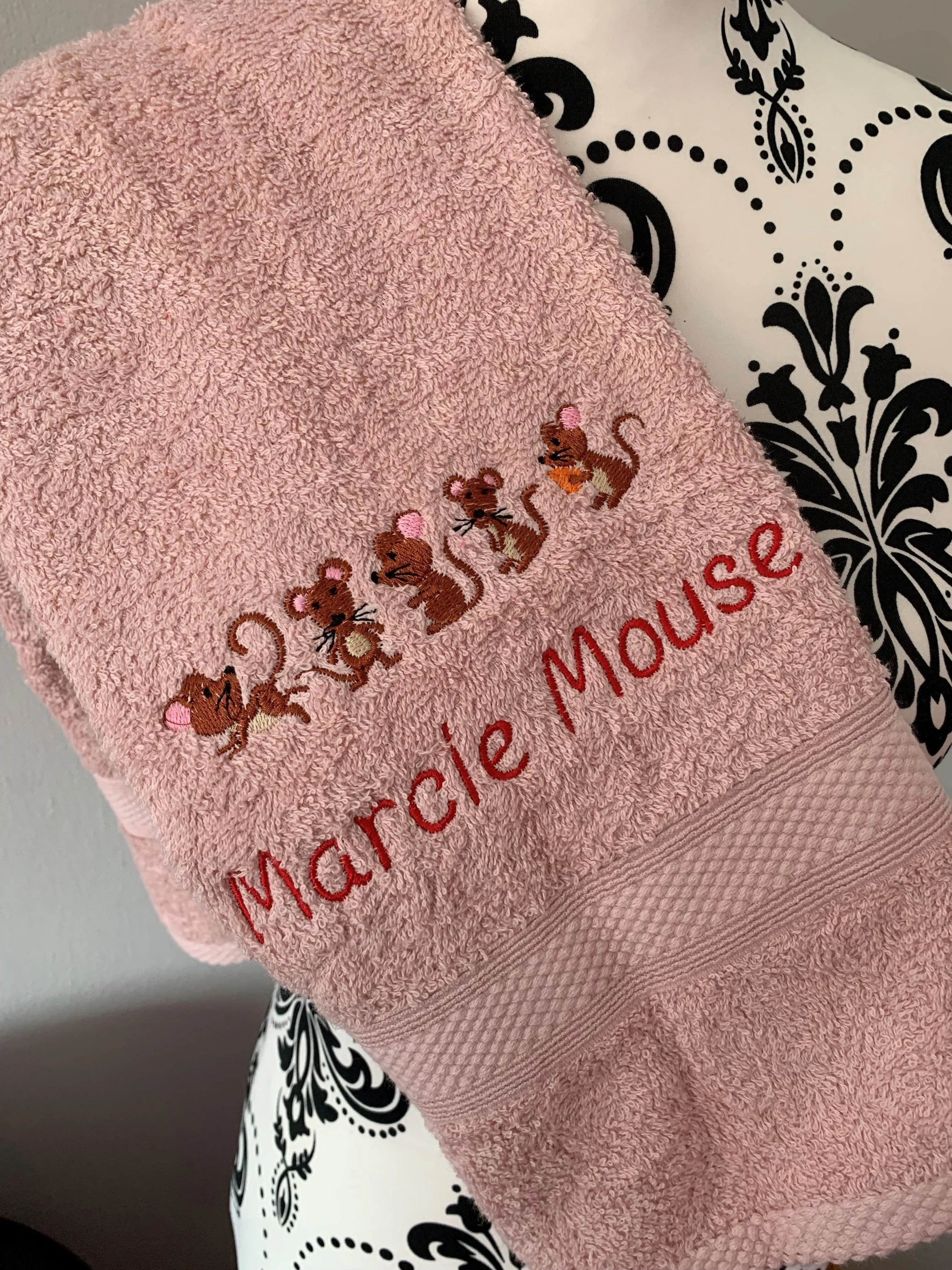 Mouse / Mice Towels - Personalised
