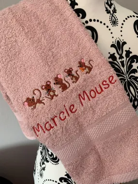 Mouse / Mice Towels - Personalised