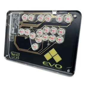 MPress Fighting Case Evo Custom Edition - BLACK PCB   Silver Trace
